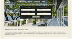 Desktop Screenshot of lakekeoweehouses.com